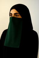 Georgette Bottle Green