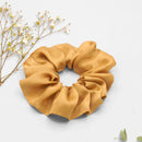 Butternut Gold Silk Scrunchie