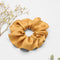 Butternut Gold Silk Scrunchie