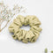 Soft Sage Satin Scrunchie