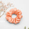 Peach Milk Satin Scrunchie