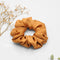Golden Maple Silk Scrunchie